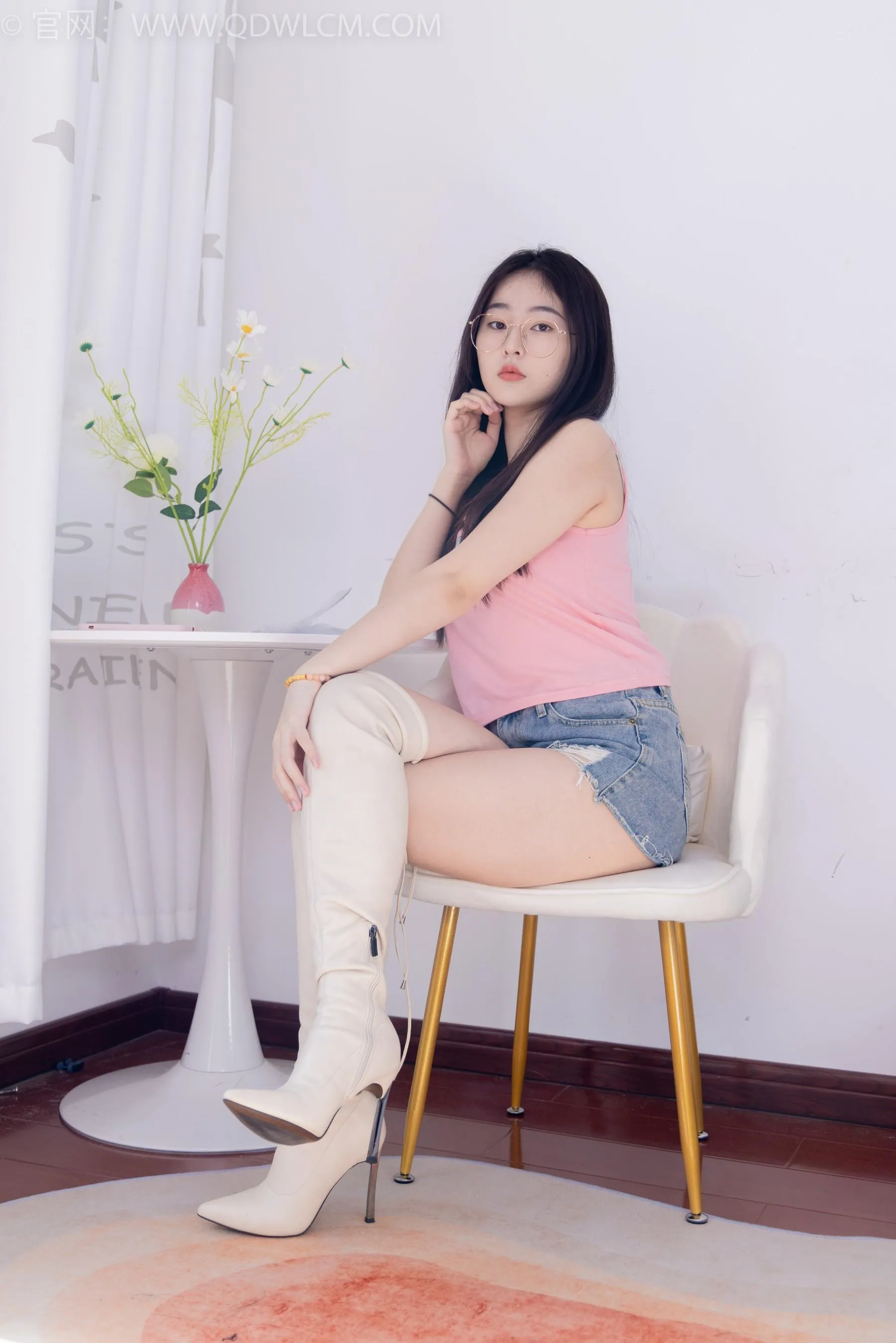物恋传媒 NO.1519 美兔-机车少女 [171P]插图9
